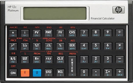 Simulator Calculadora HP12 C Platinum Nova